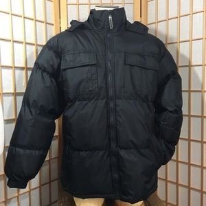 Mountain Club Black Puffer Jacket SZ M